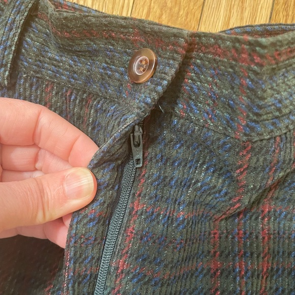 Vintage Corduroy Plaid Shorts - Picture 7 of 15